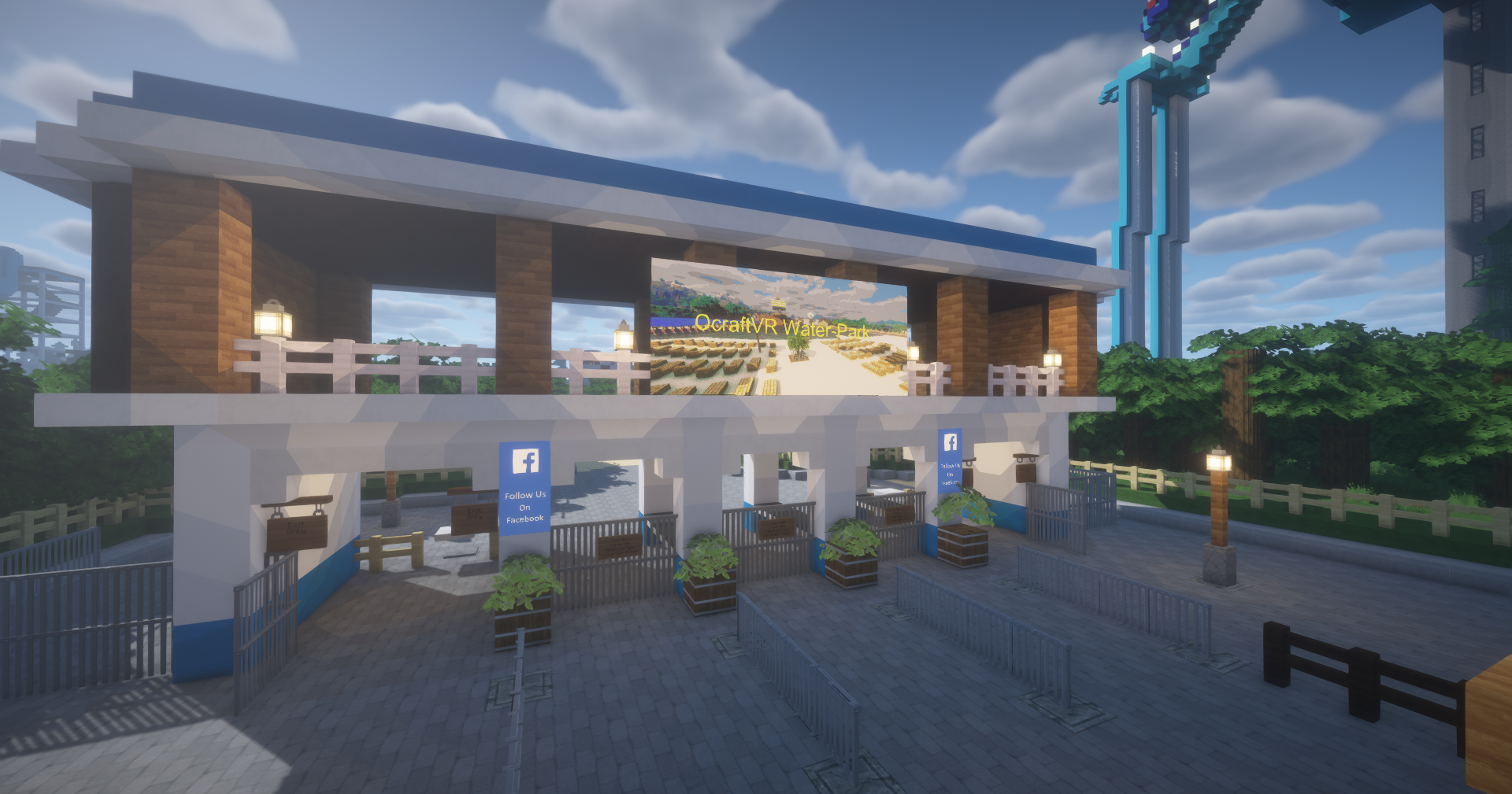 OCraftVR waterpark screenshot